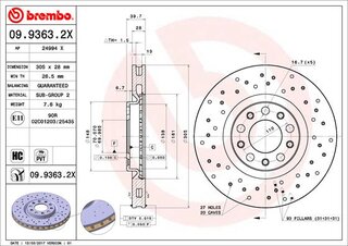 Brembo 09.9363.2X