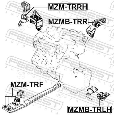 Febest MZM-TRRH