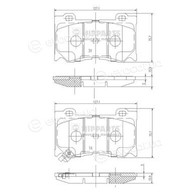 Nipparts N3601107