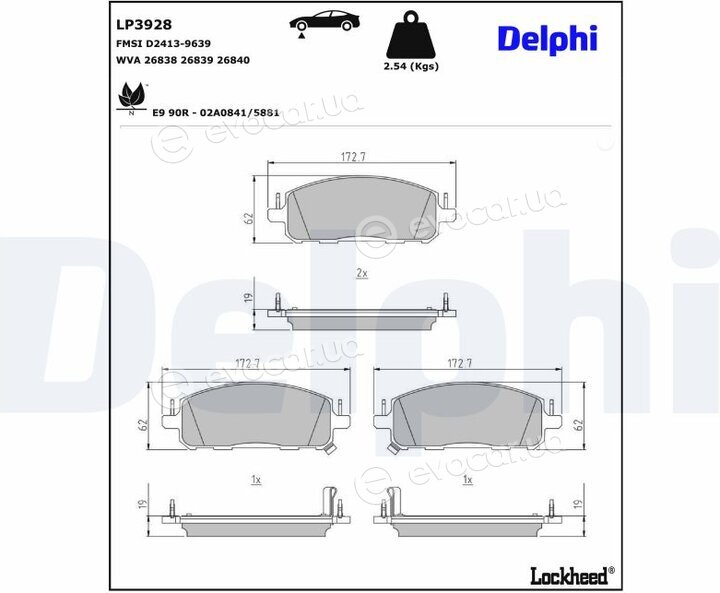 Delphi LP3928