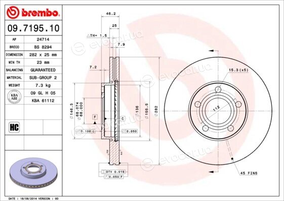 Brembo 09.7195.10