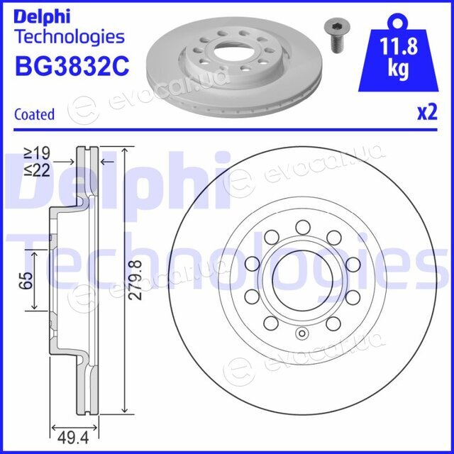 Delphi BG3832C