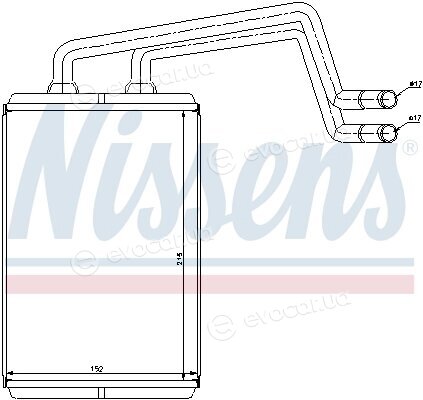 Nissens 77612