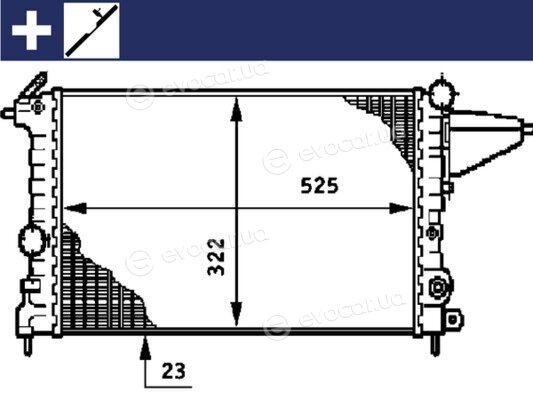 Mahle CR 600 000S