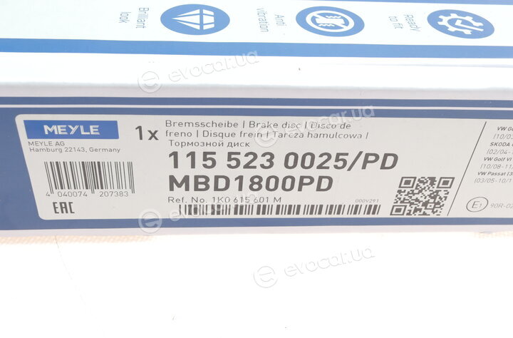 Meyle 115 523 0025/PD