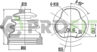 Profit 2710-0006 XLB