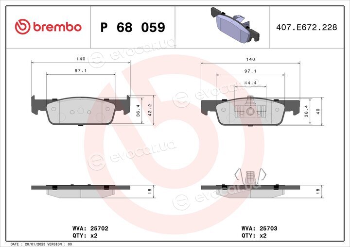 Brembo P 68 059X