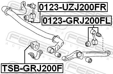 Febest TSB-GRJ200F