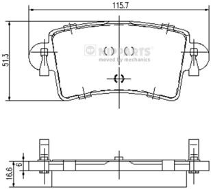 Nipparts J3611046