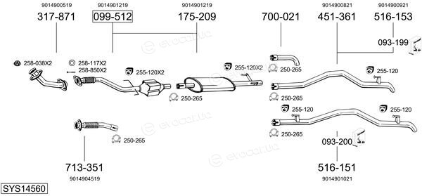 Bosal SYS14560