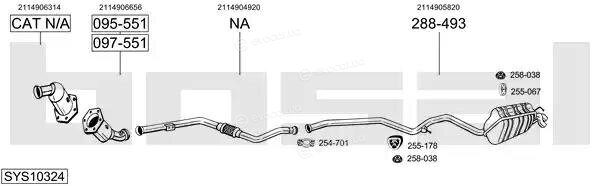 Bosal SYS10324