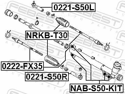 Febest 0221-S50R