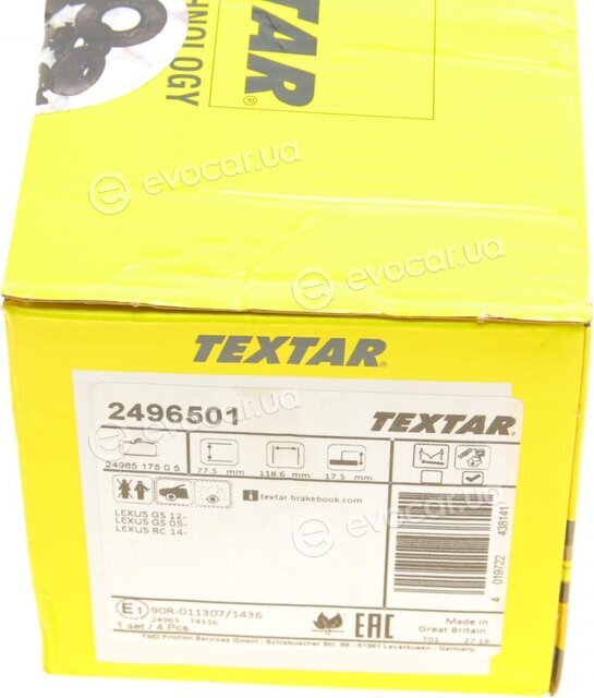 Textar 2496501