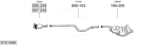 Bosal SYS14088