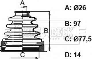 Borg & Beck BCB6158