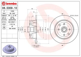 Brembo 08.5309.10