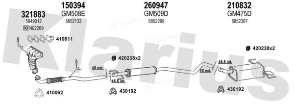 Klarius 391387E