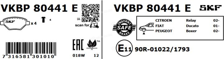 SKF VKBP 80441 E