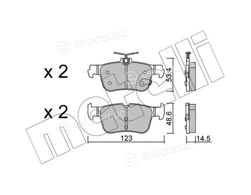 Metelli 22-1332-0