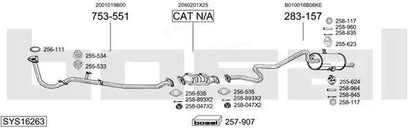 Bosal SYS16263