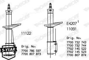 Monroe 11091
