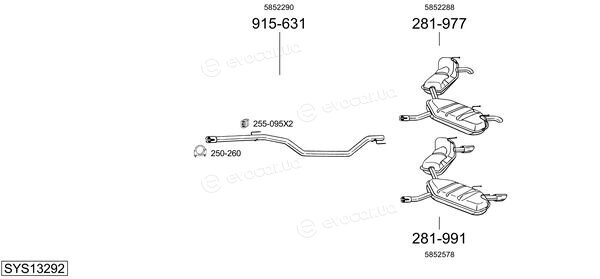 Bosal SYS13292