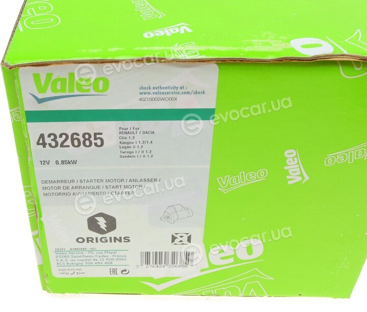 Valeo 432685