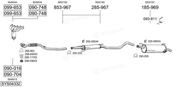 Bosal SYS04332