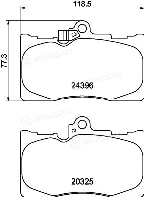 Hella Pagid 8DB 355 012-121