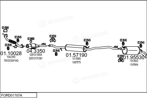 MTS FORD01707A004714