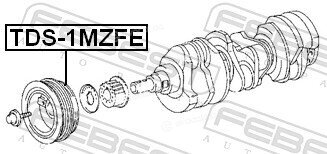 Febest TDS-1MZFE