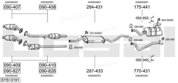 Bosal SYS13191