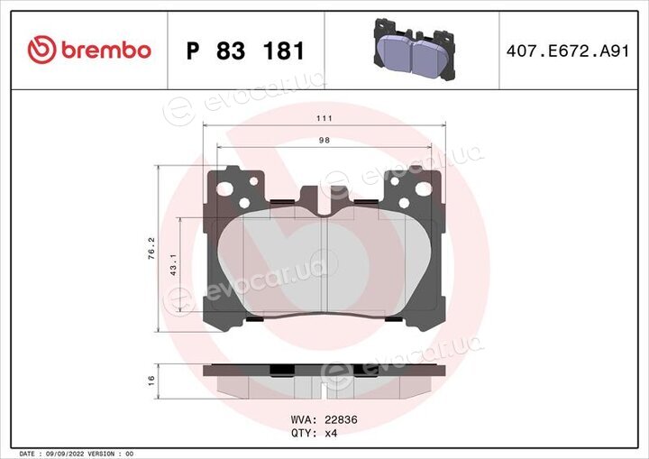 Brembo P 83 181