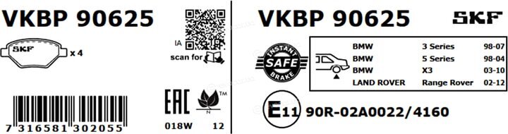 SKF VKBP 90625