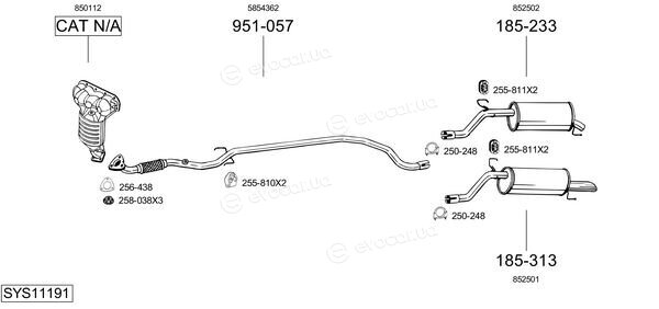 Bosal SYS11191