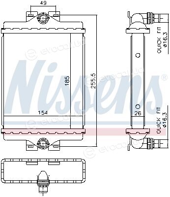 Nissens 606296