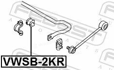 Febest VWSB-2KR