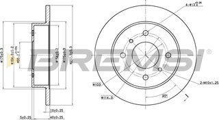 Bremsi CD6267S