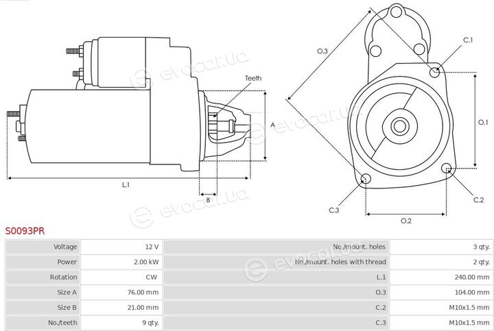 AS S0093PR