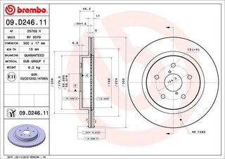 Brembo 09.D246.11