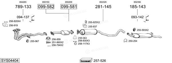 Bosal SYS04404