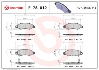 Brembo P 78 012