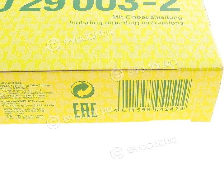 Mann CU 29 003-2