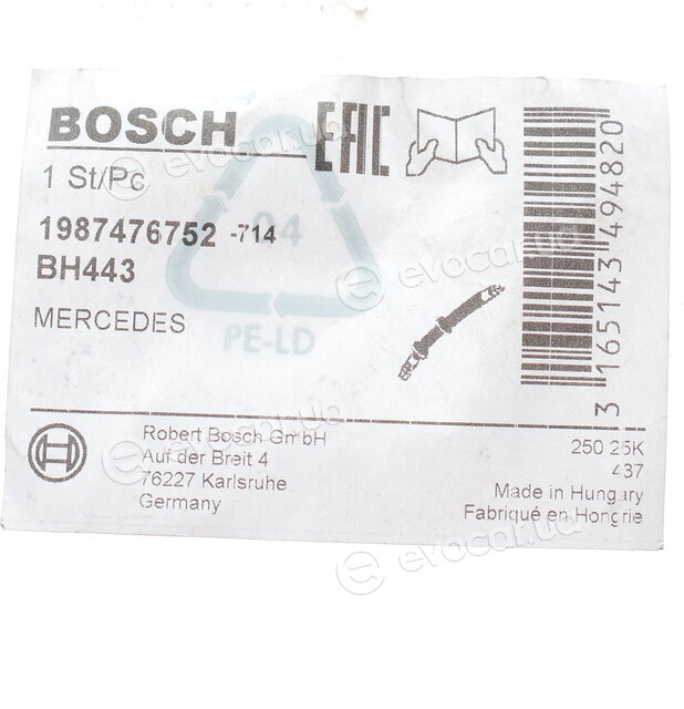 Bosch 1 987 476 752