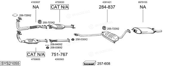 Bosal SYS21055