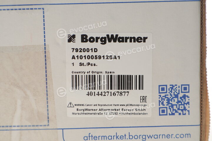 Wahler / BorgWarner 792001D