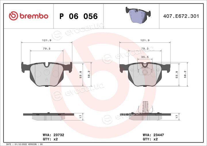Brembo P 06 056X