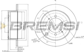 Bremsi CD7141S