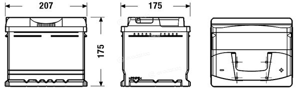 Exide EB442