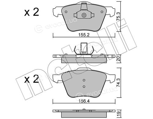 Metelli 22-0599-1